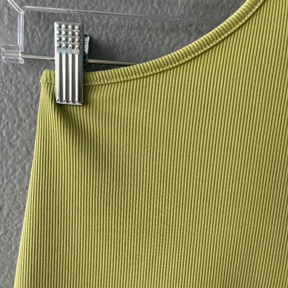 Knot Front Cutout Ribbed Mini Dress - Picture 3 of 12